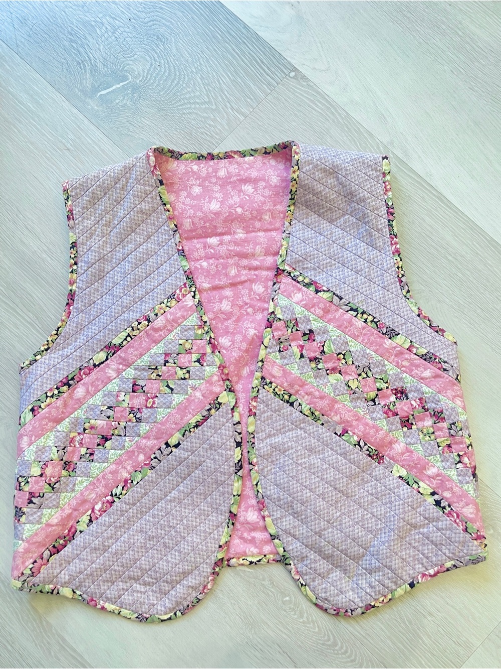 Handmade Patchwork Quilted Vest